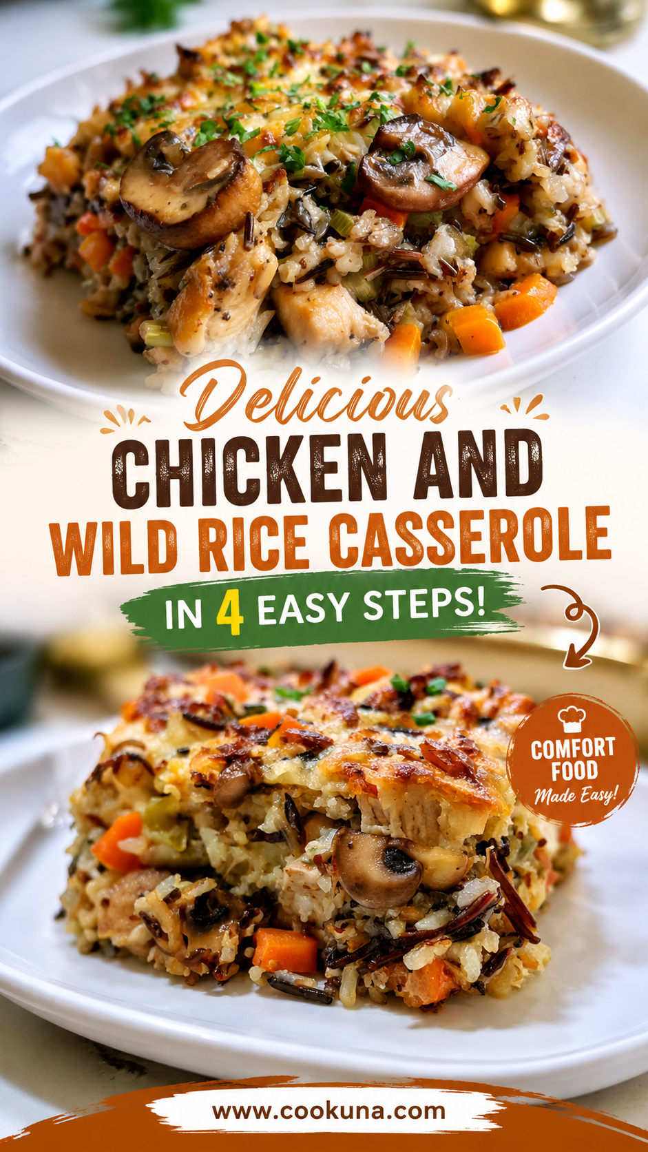 chicken and wild rice casserole