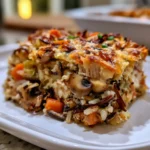 chicken and wild rice casserole