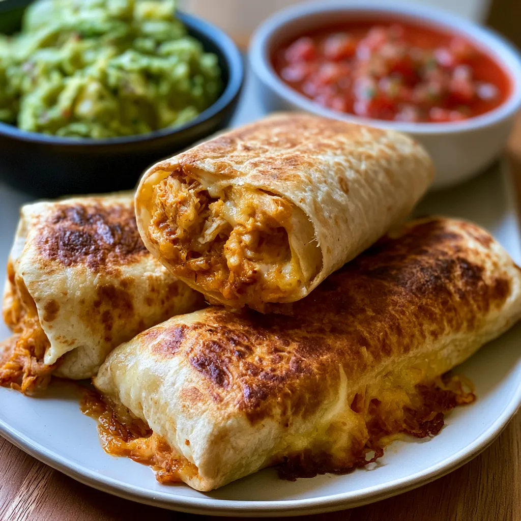 chicken chimichangas