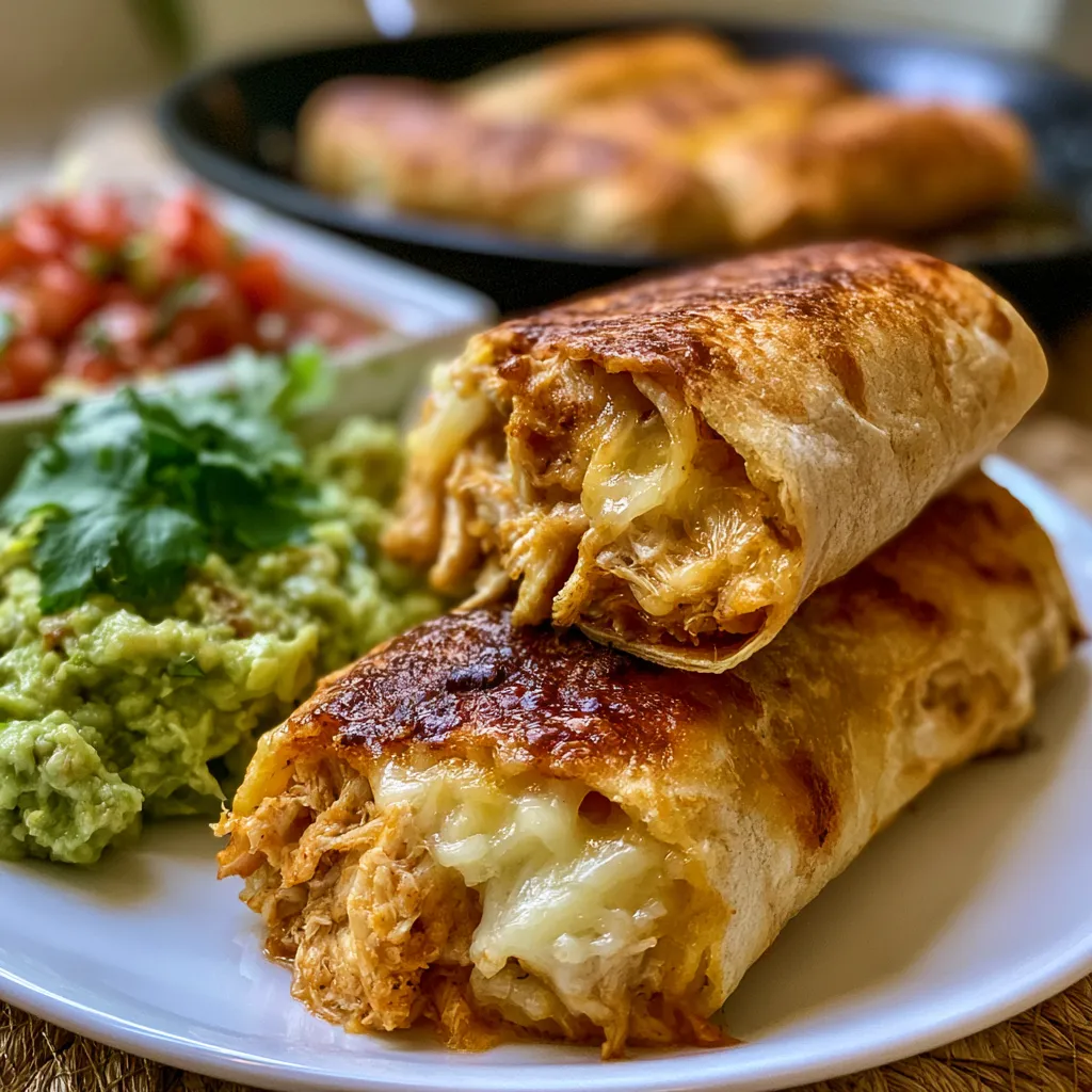 chicken chimichangas