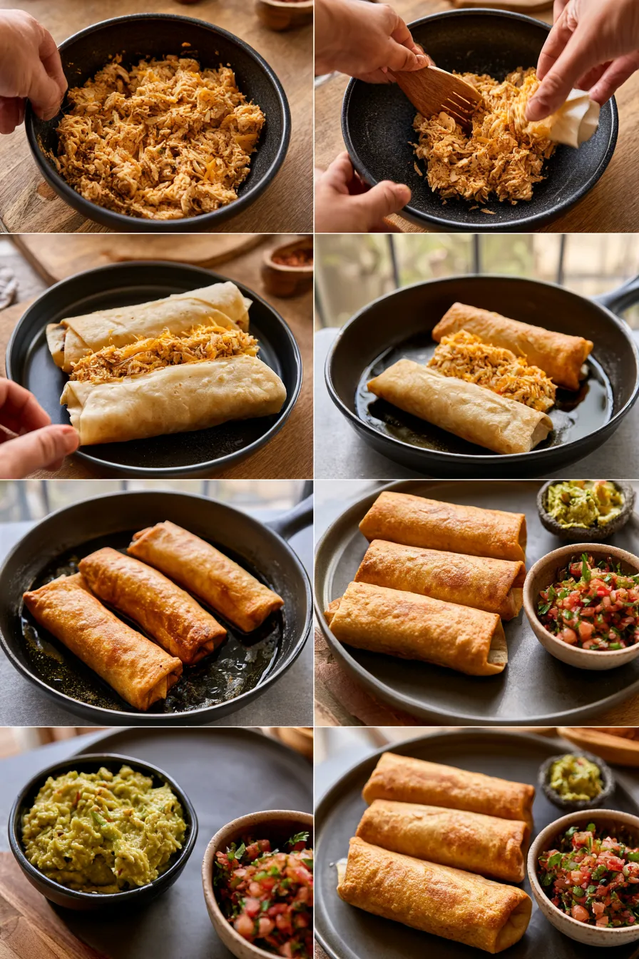 chicken chimichangas