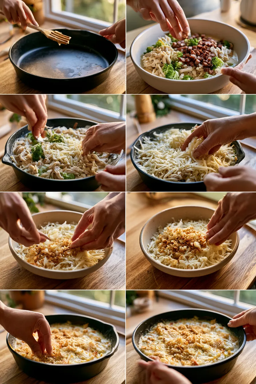 chicken cordon bleu casserole