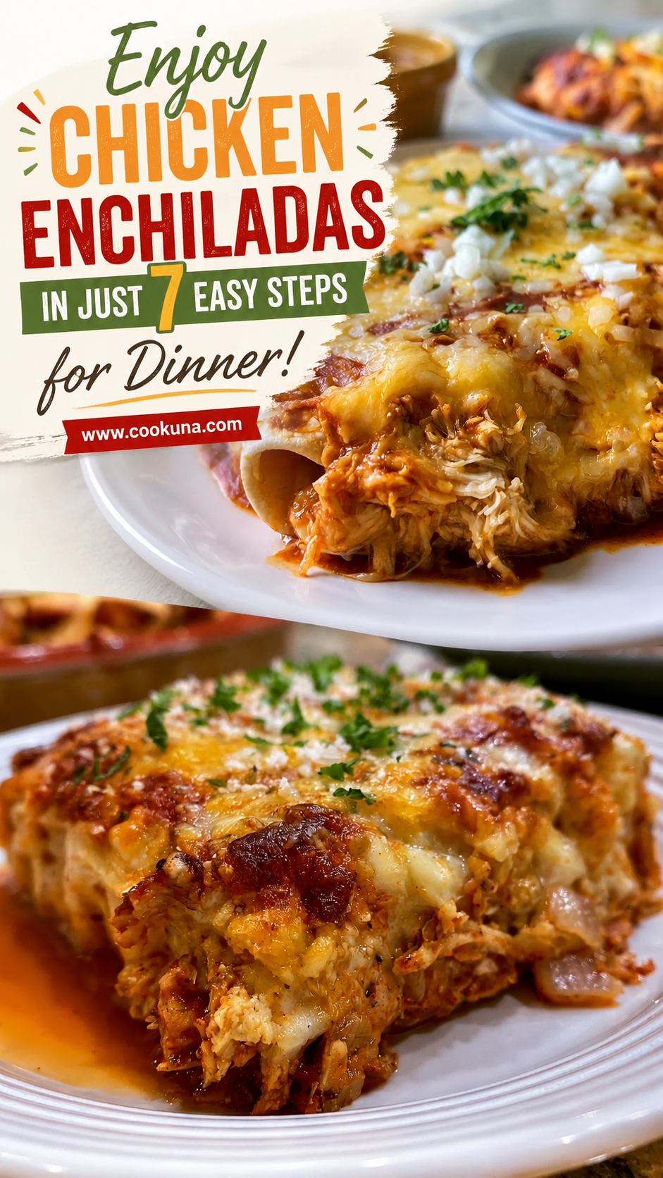 chicken enchiladas