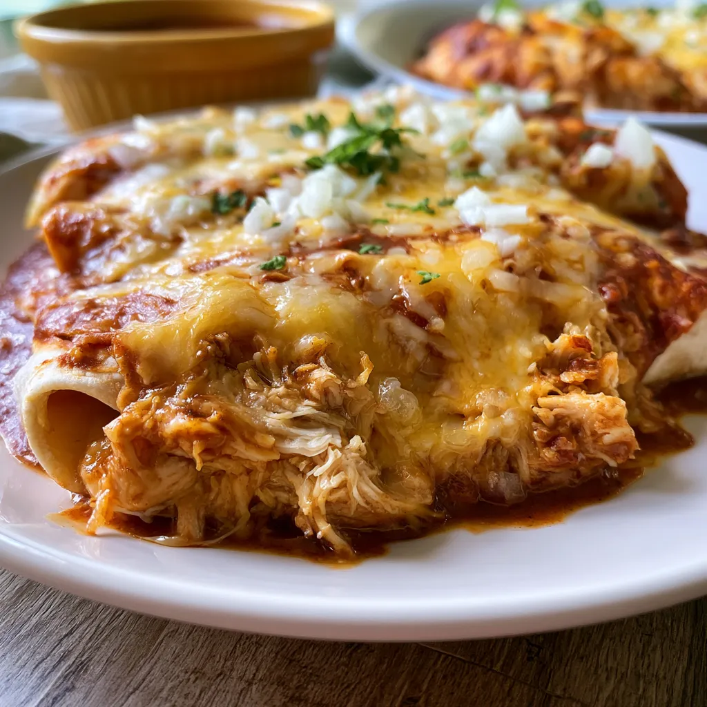 chicken enchiladas
