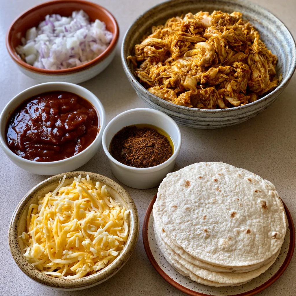 chicken enchiladas
