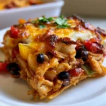 chicken fajita casserole