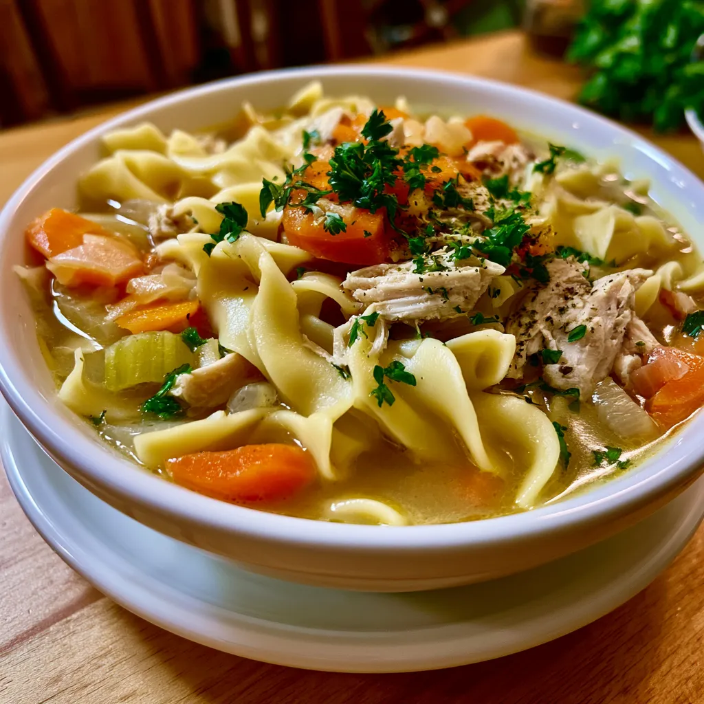 chicken noodle soup