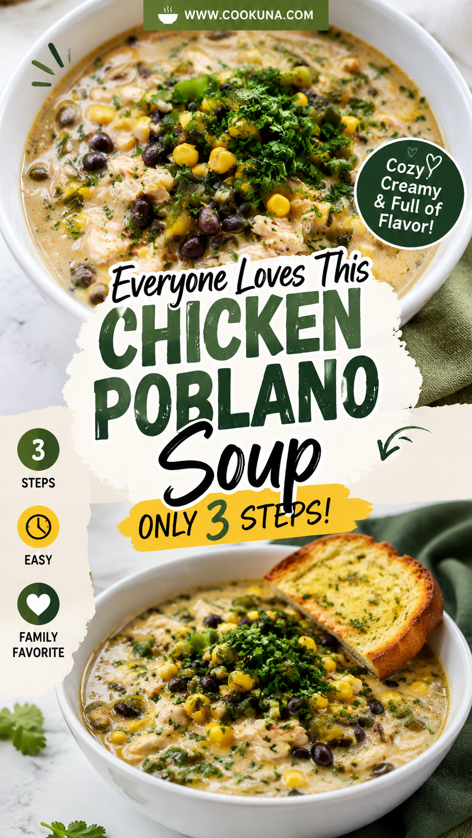 chicken poblano soup