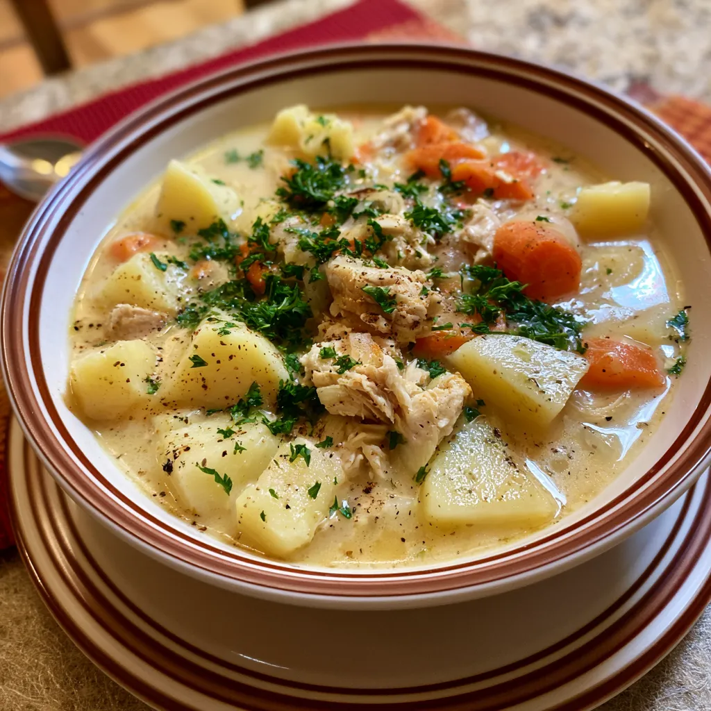 chicken potato soup