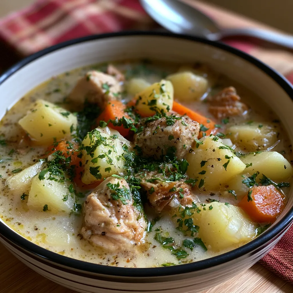 chicken potato soup
