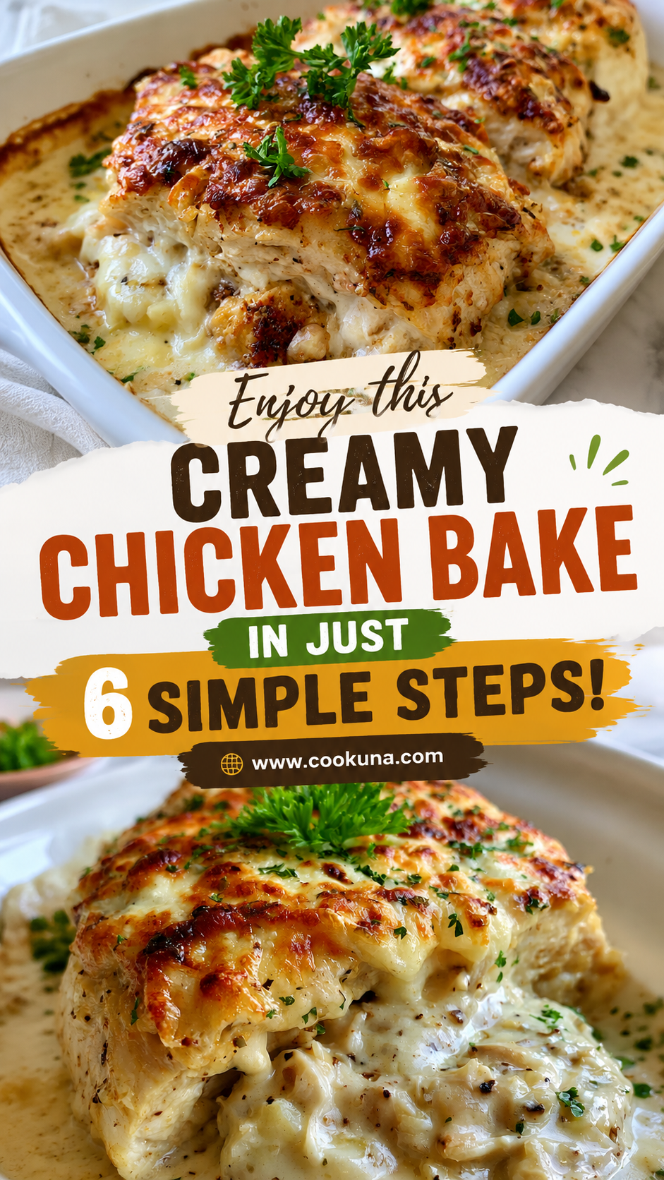 creamy chicken bake