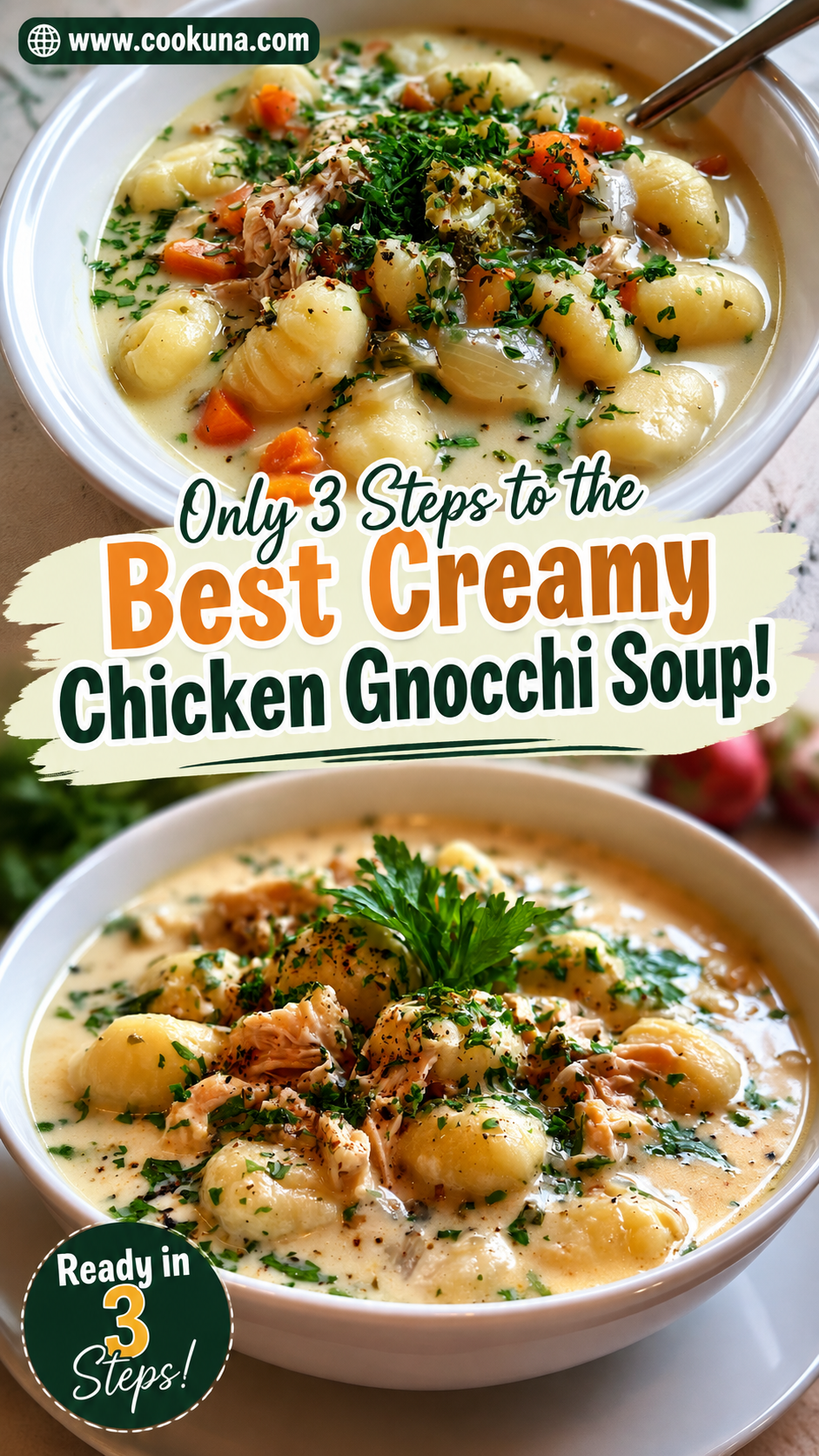 creamy chicken gnocchi soup
