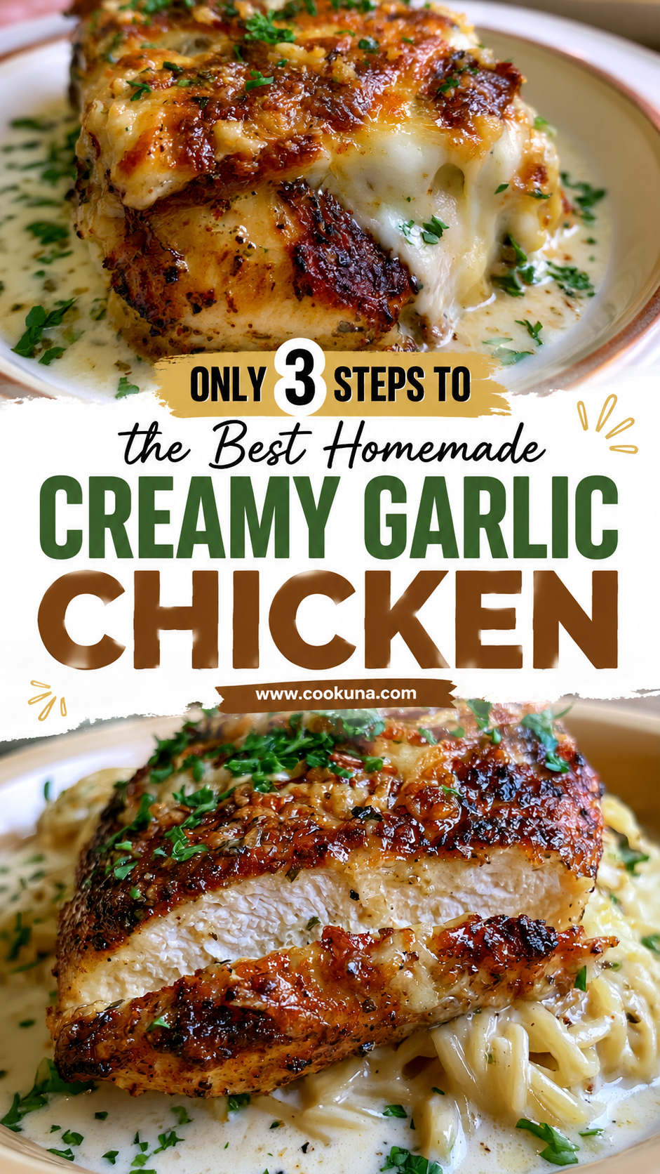 creamy garlic chicken