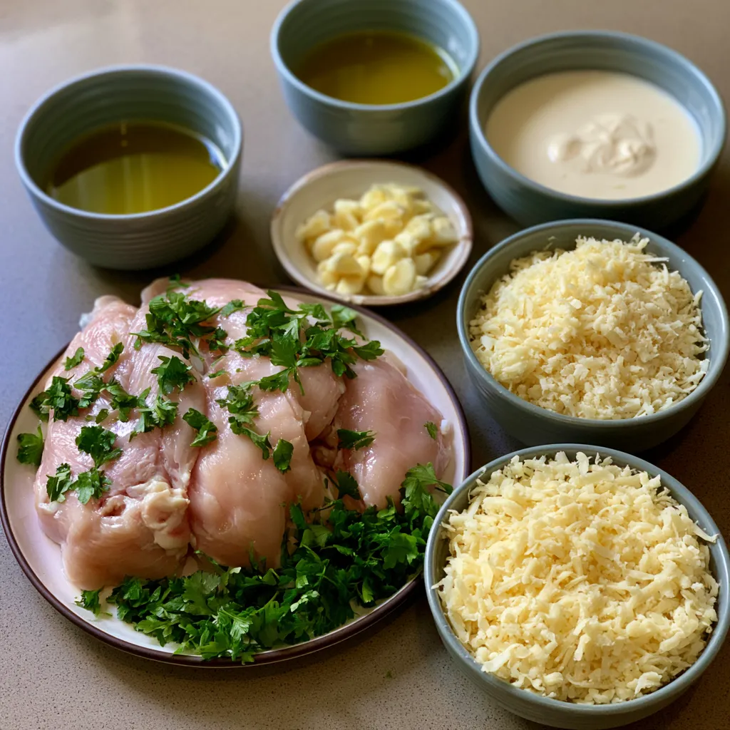 creamy garlic chicken