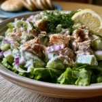 creamy tzatziki chicken salad