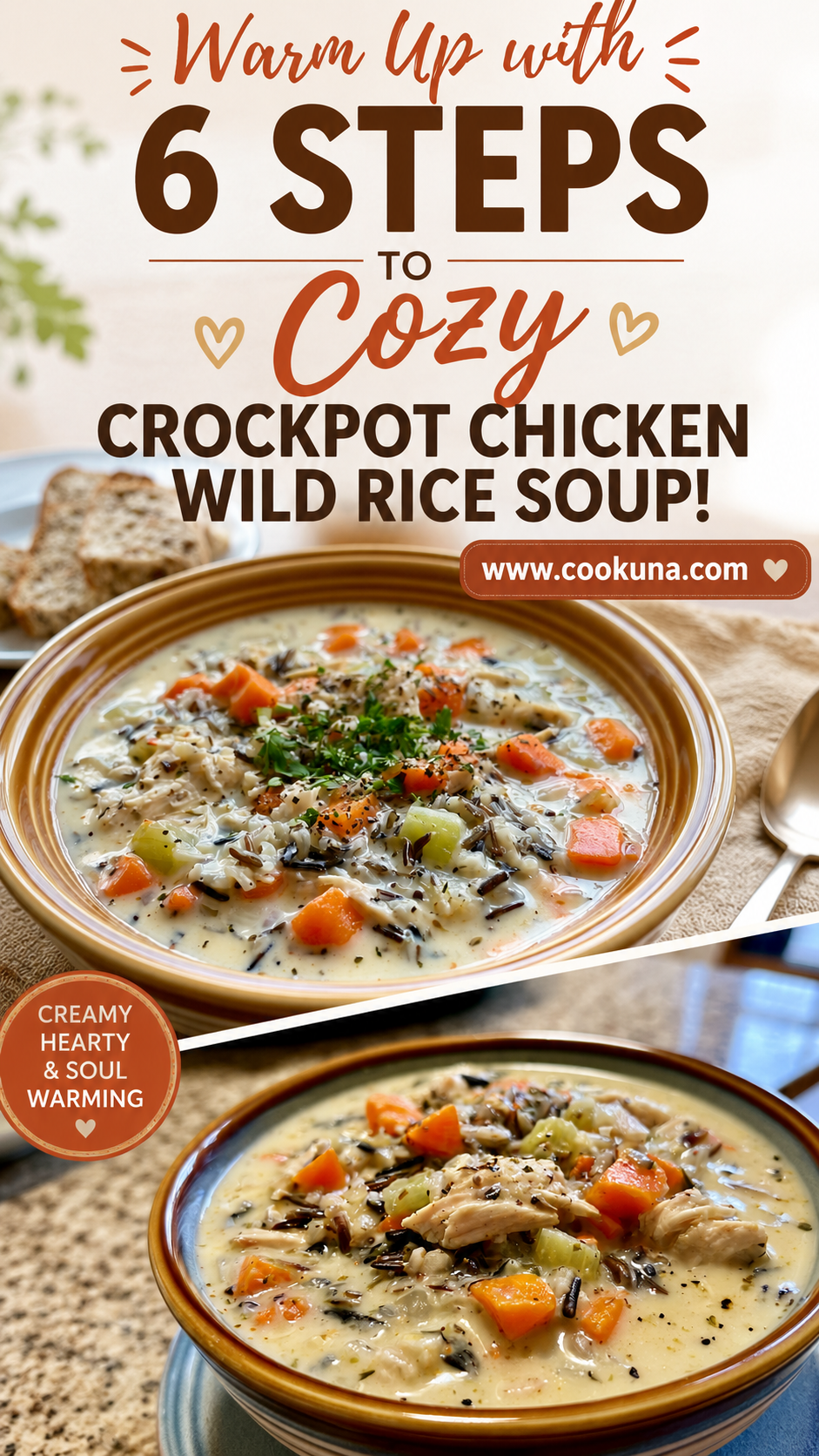 crockpot chicken wild rice soup