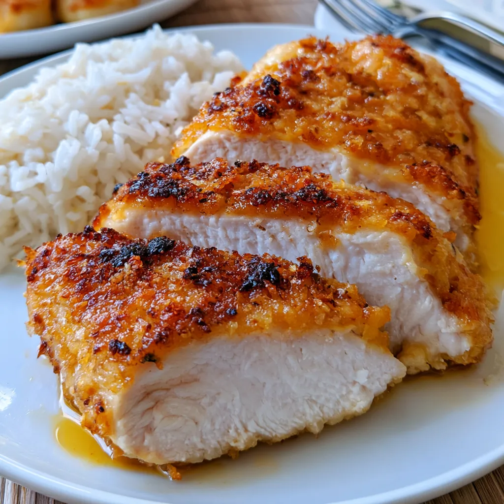 double crunch honey garlic chicken