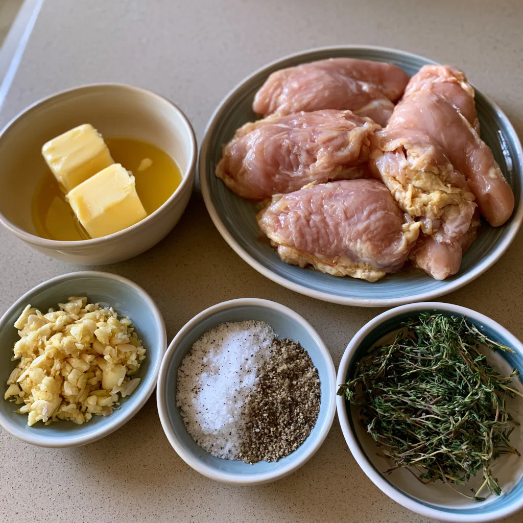 garlic butter baked chicken breast