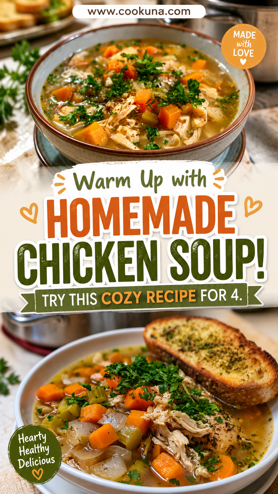 homemade chicken soup