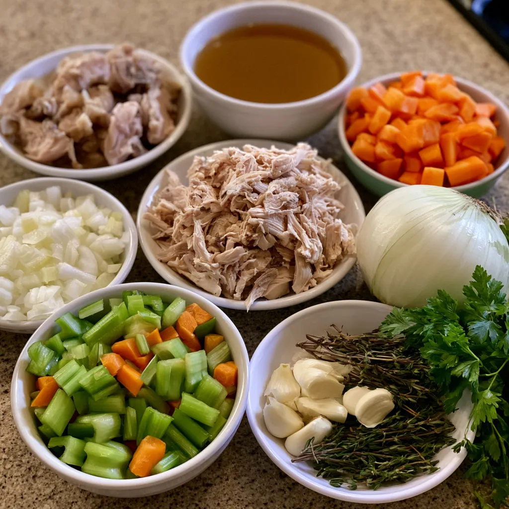 homemade chicken soup