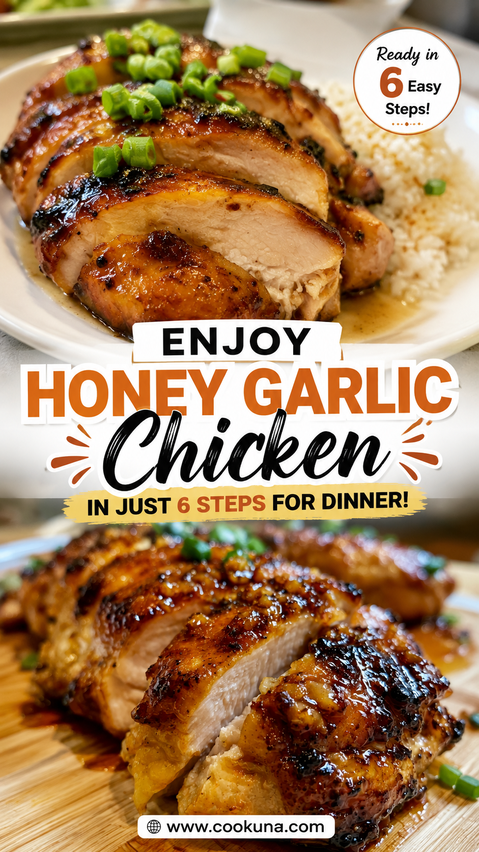 honey garlic chicken