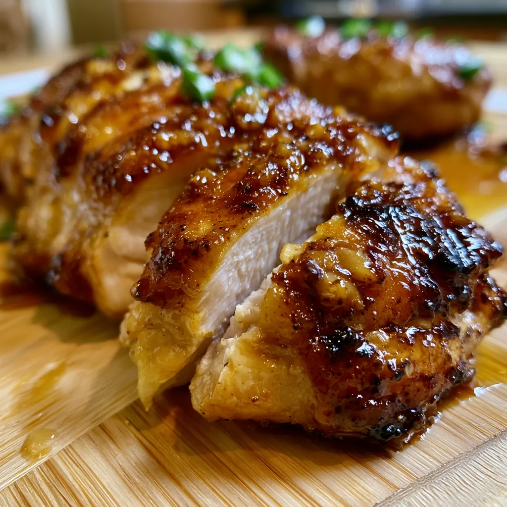 honey garlic chicken