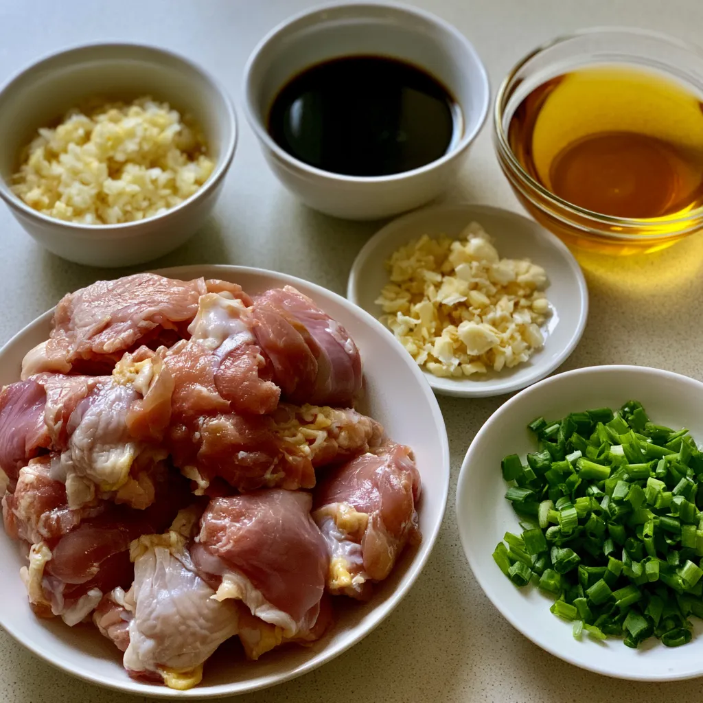 honey garlic chicken