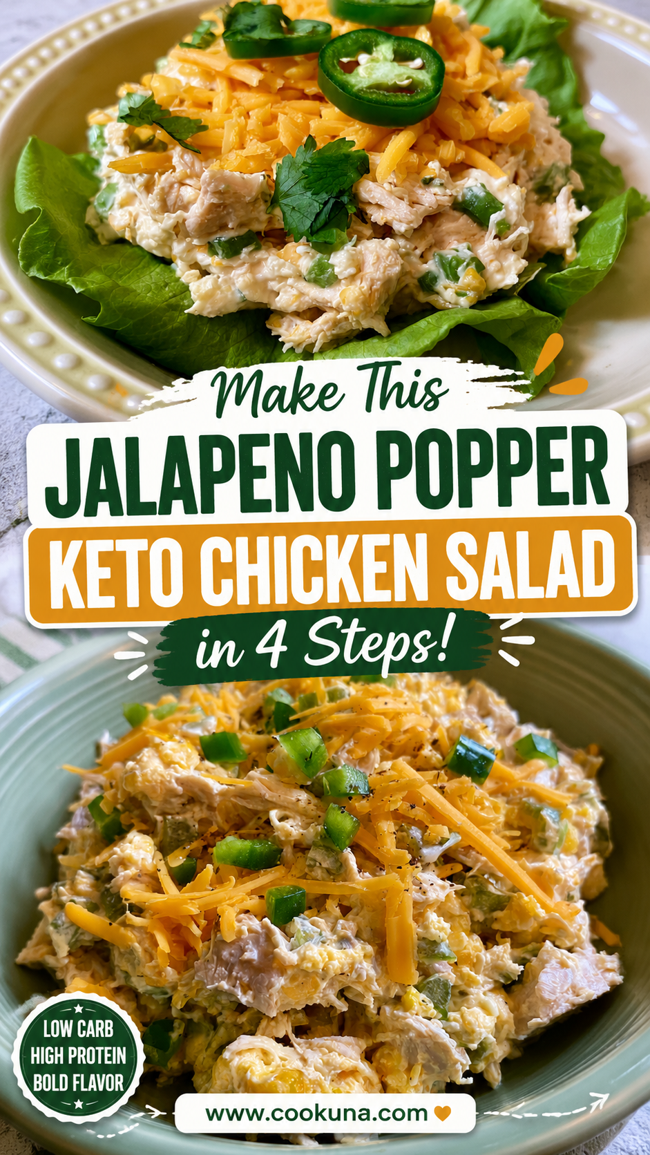 jalapeno popper keto chicken salad