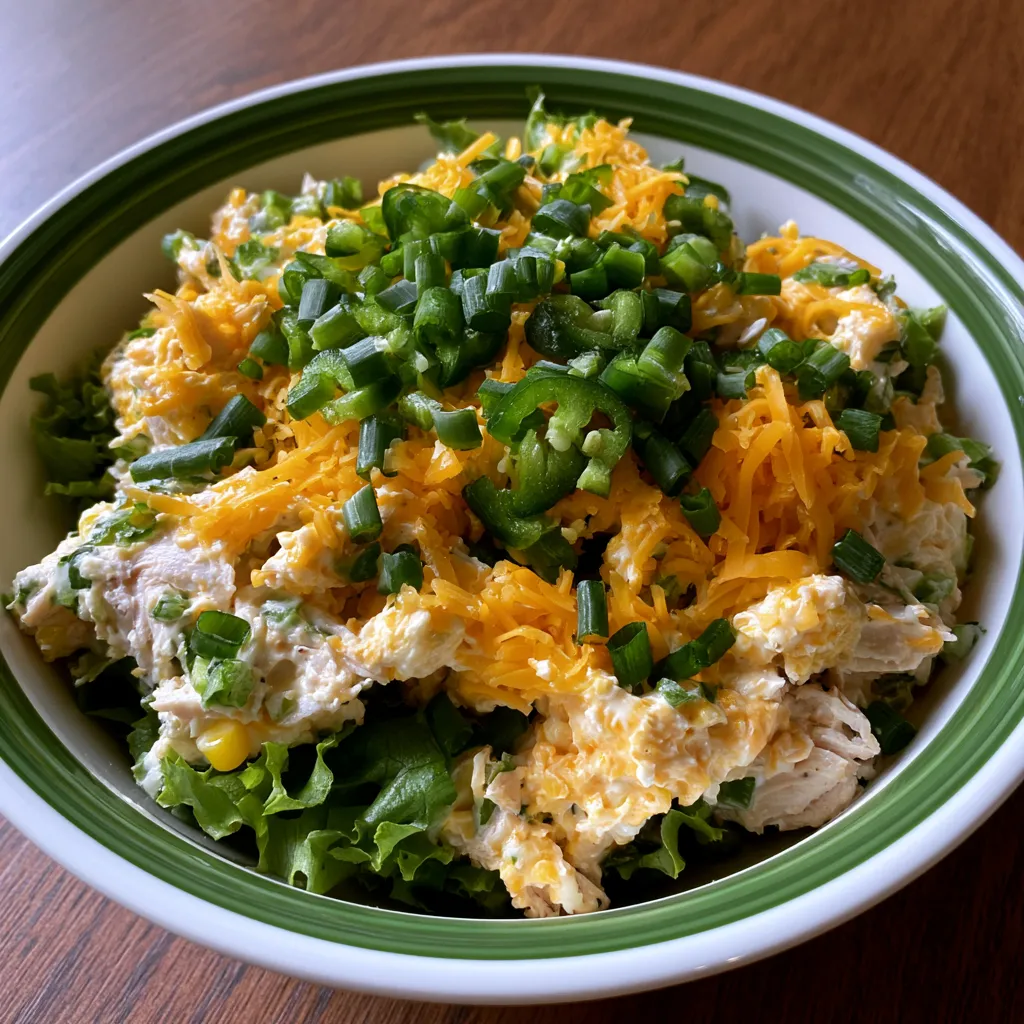 jalapeno popper keto chicken salad