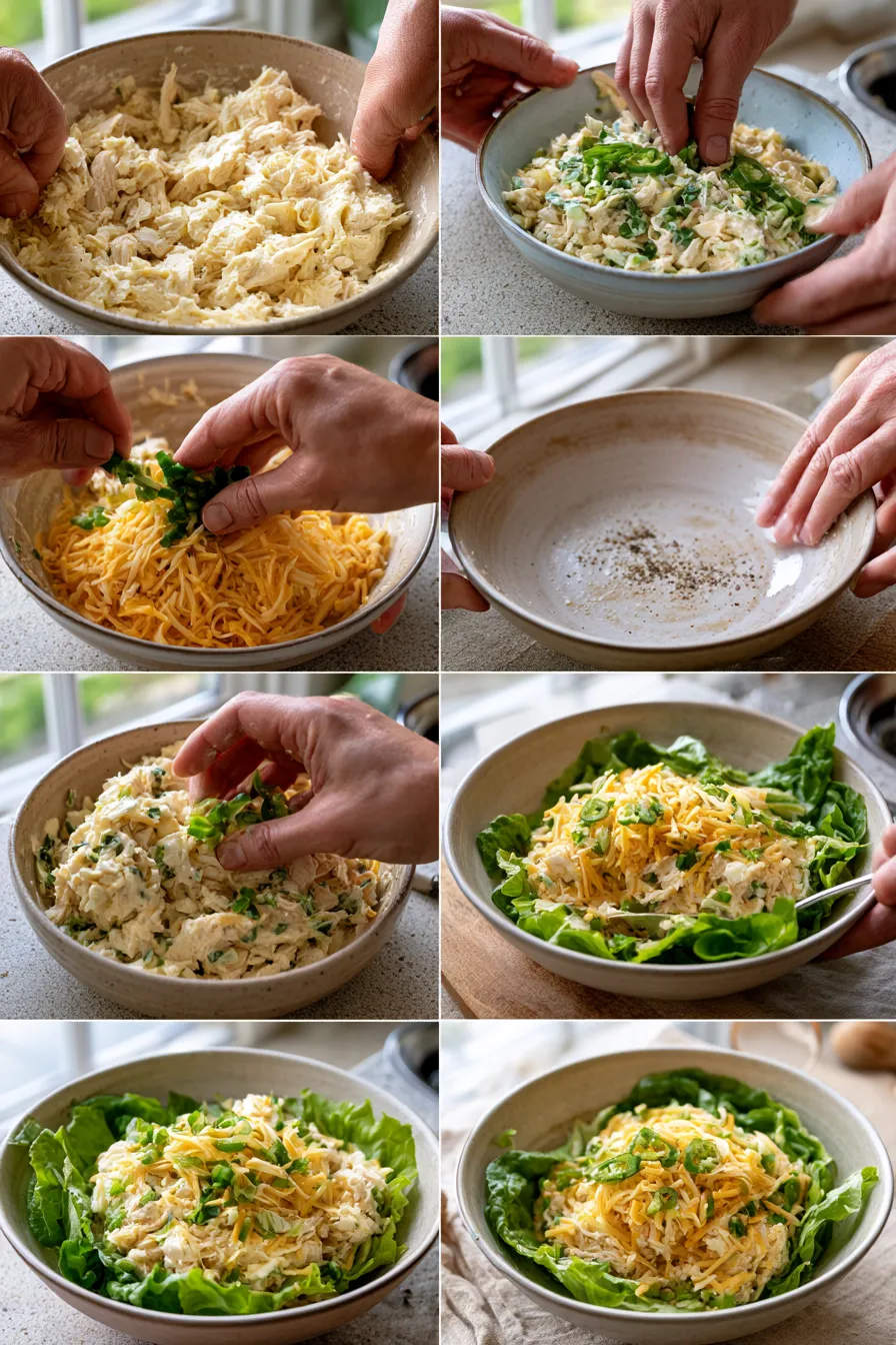 jalapeno popper keto chicken salad