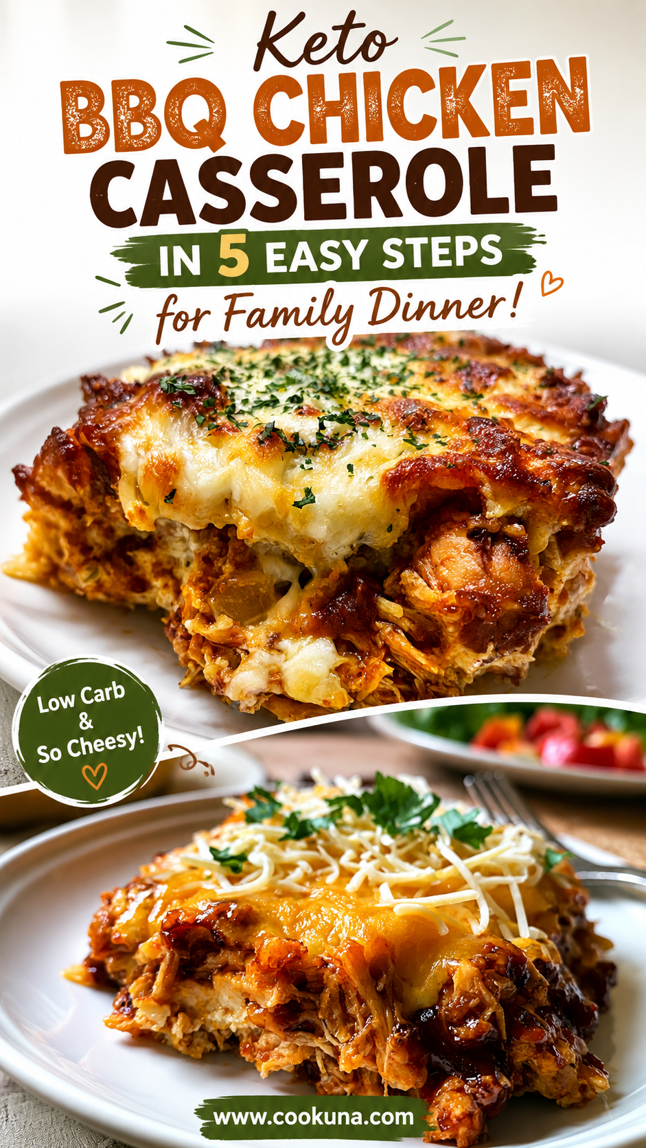 keto bbq chicken casserole