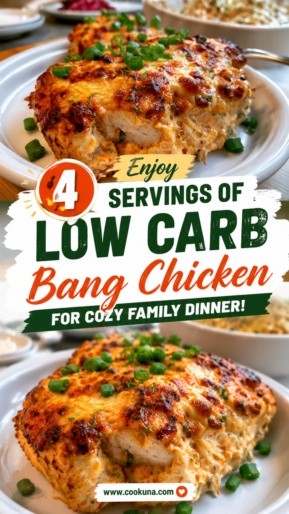 low carb bang chicken