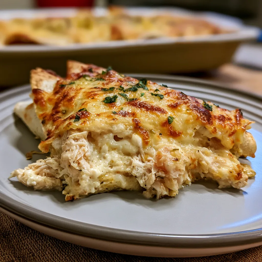 low carb white chicken enchiladas