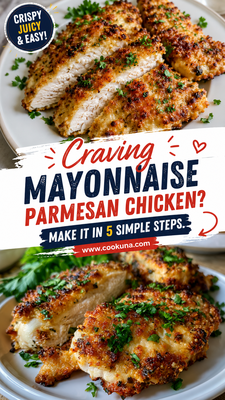 mayonnaise parmesan chicken