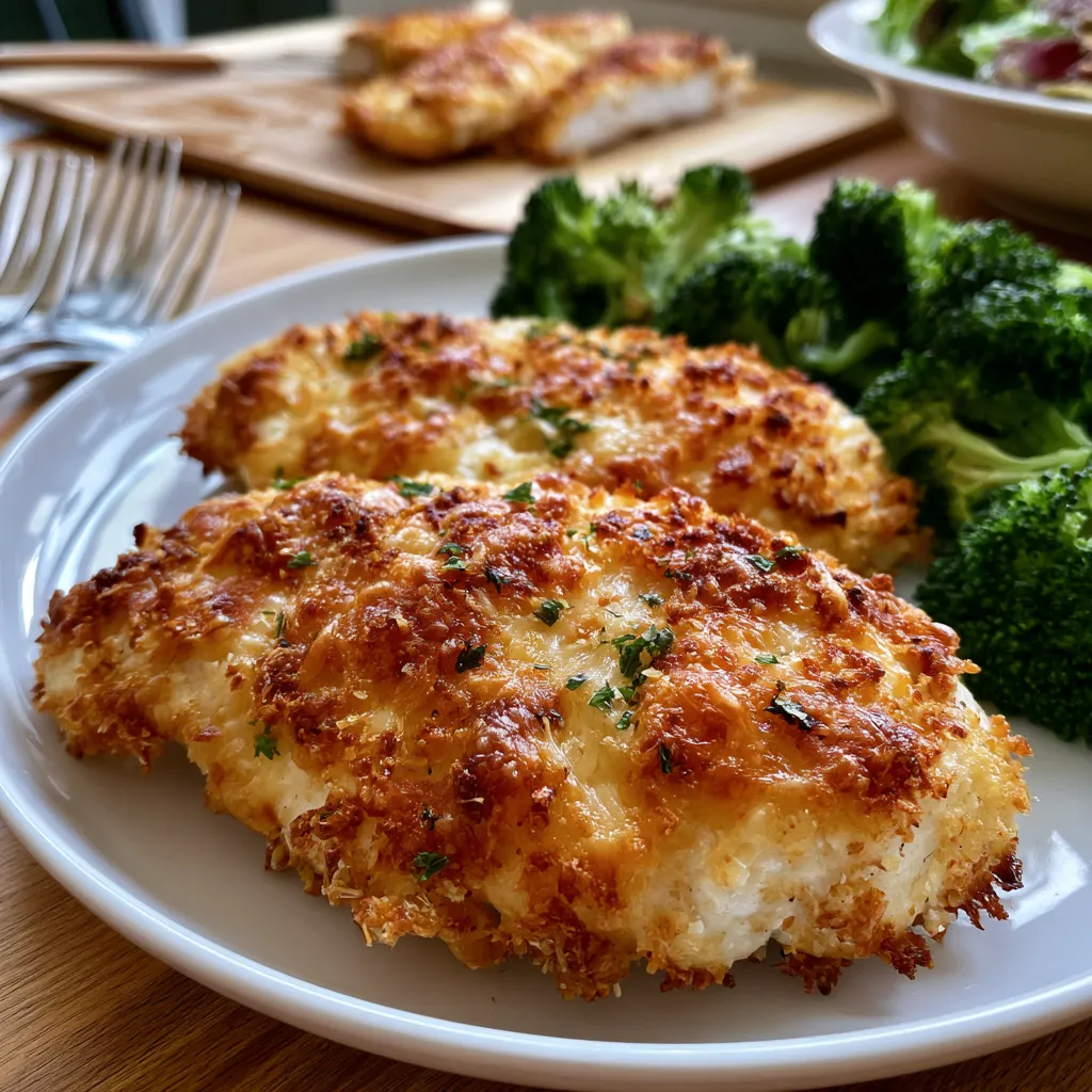 parmesan crusted chicken