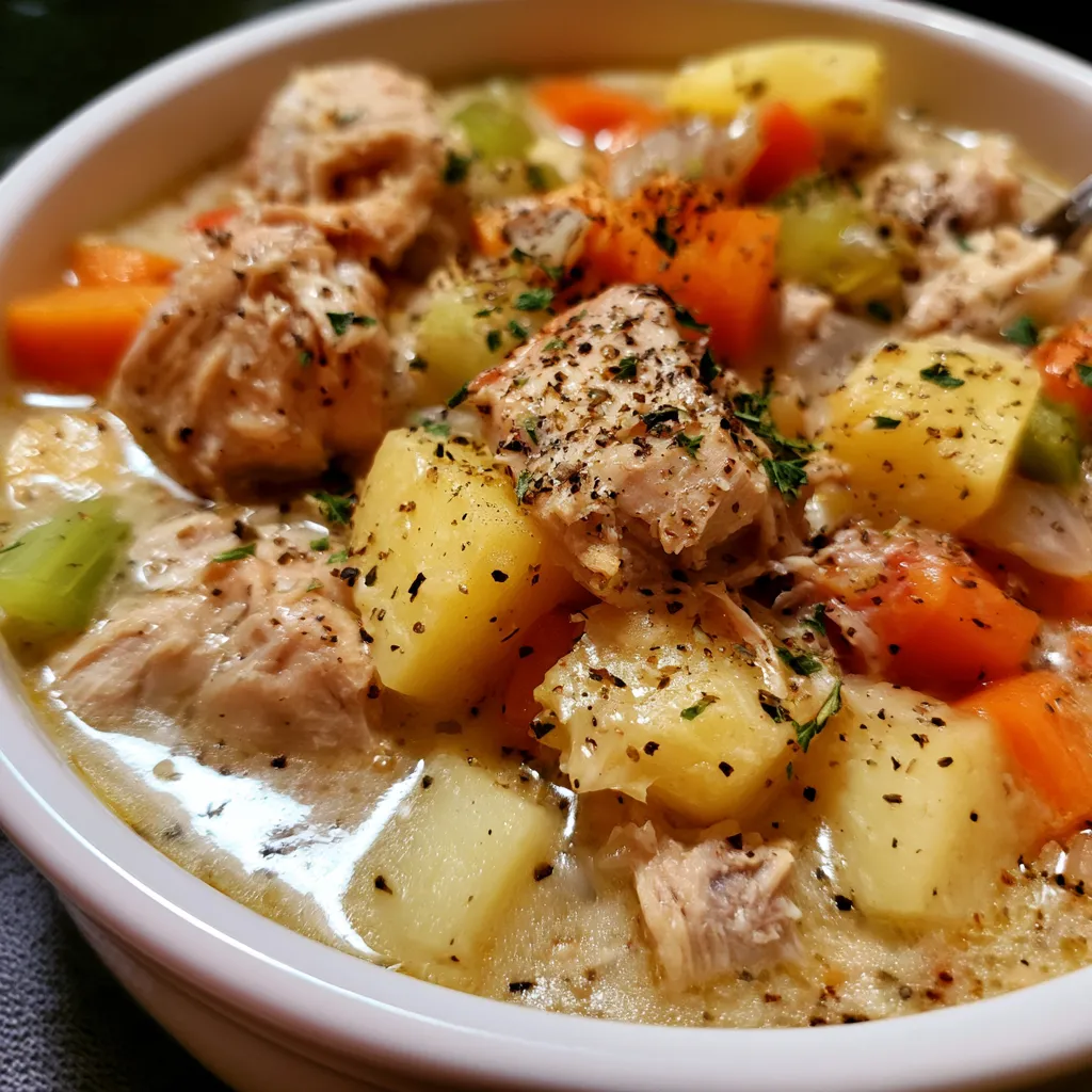 slow cooker chicken stew