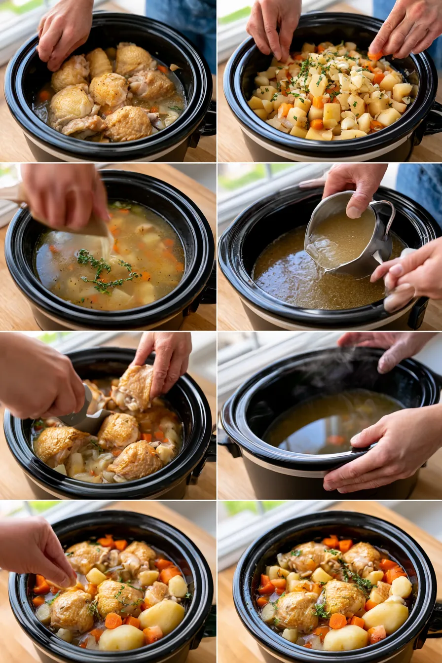 slow cooker chicken stew
