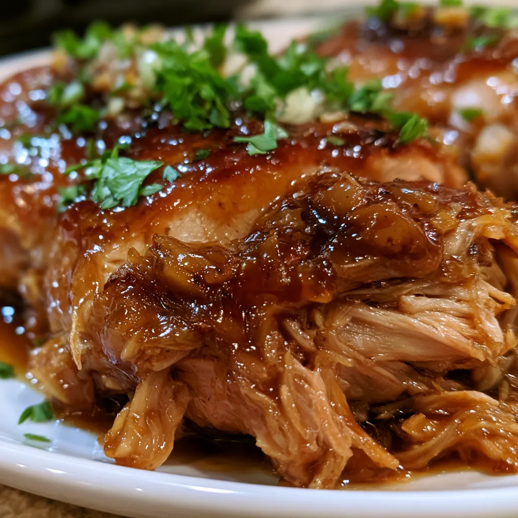 slow cooker honey garlic chicken
