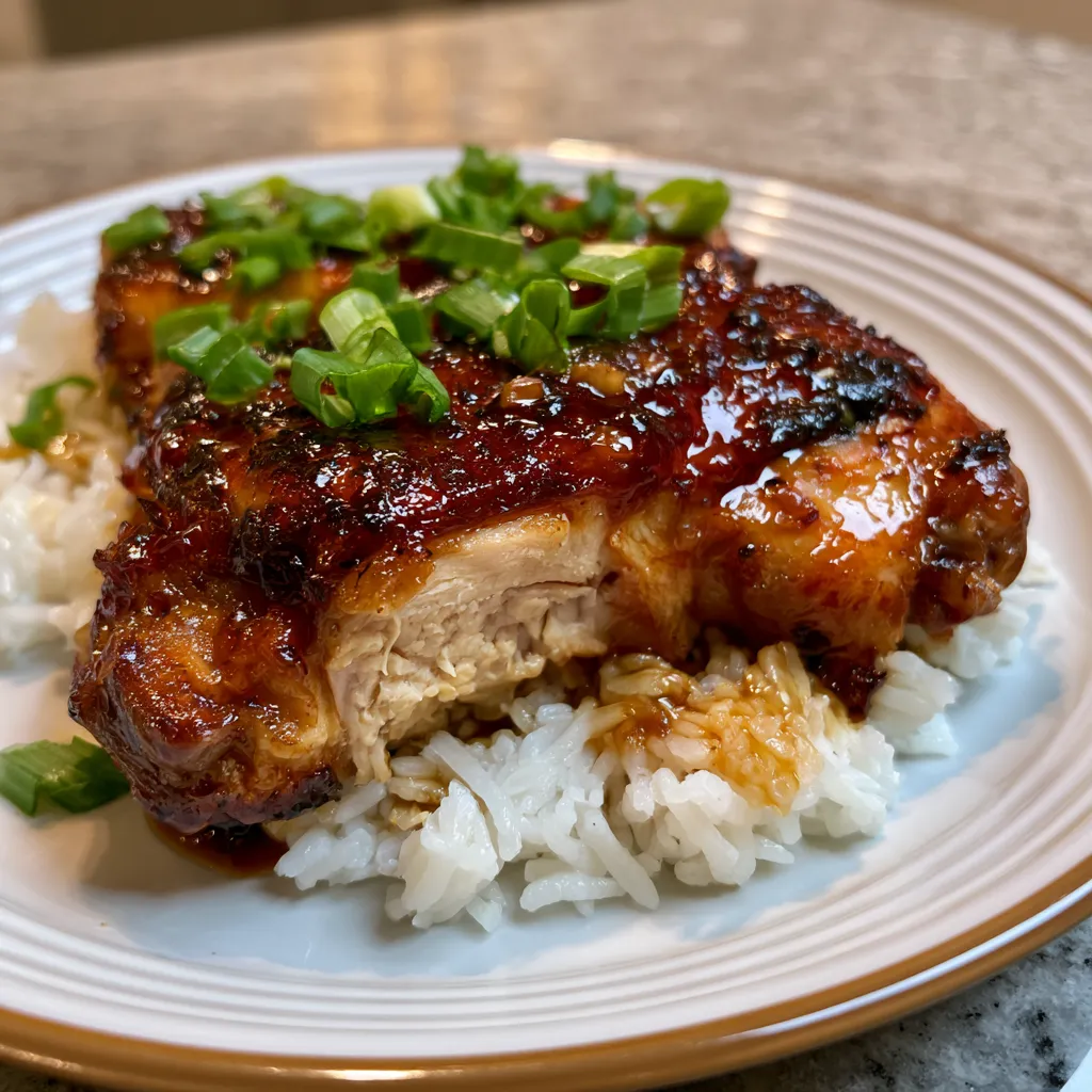 slow cooker honey garlic chicken