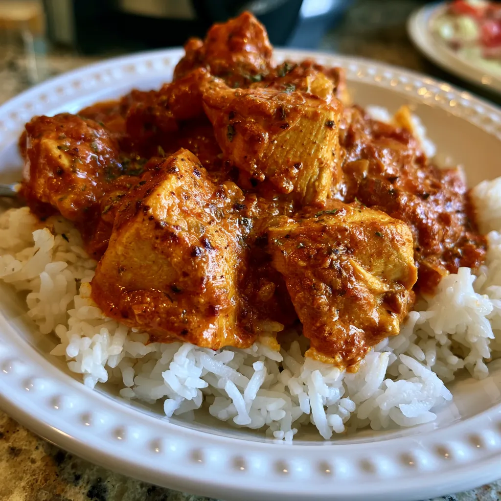 slow cooker indian butter chicken
