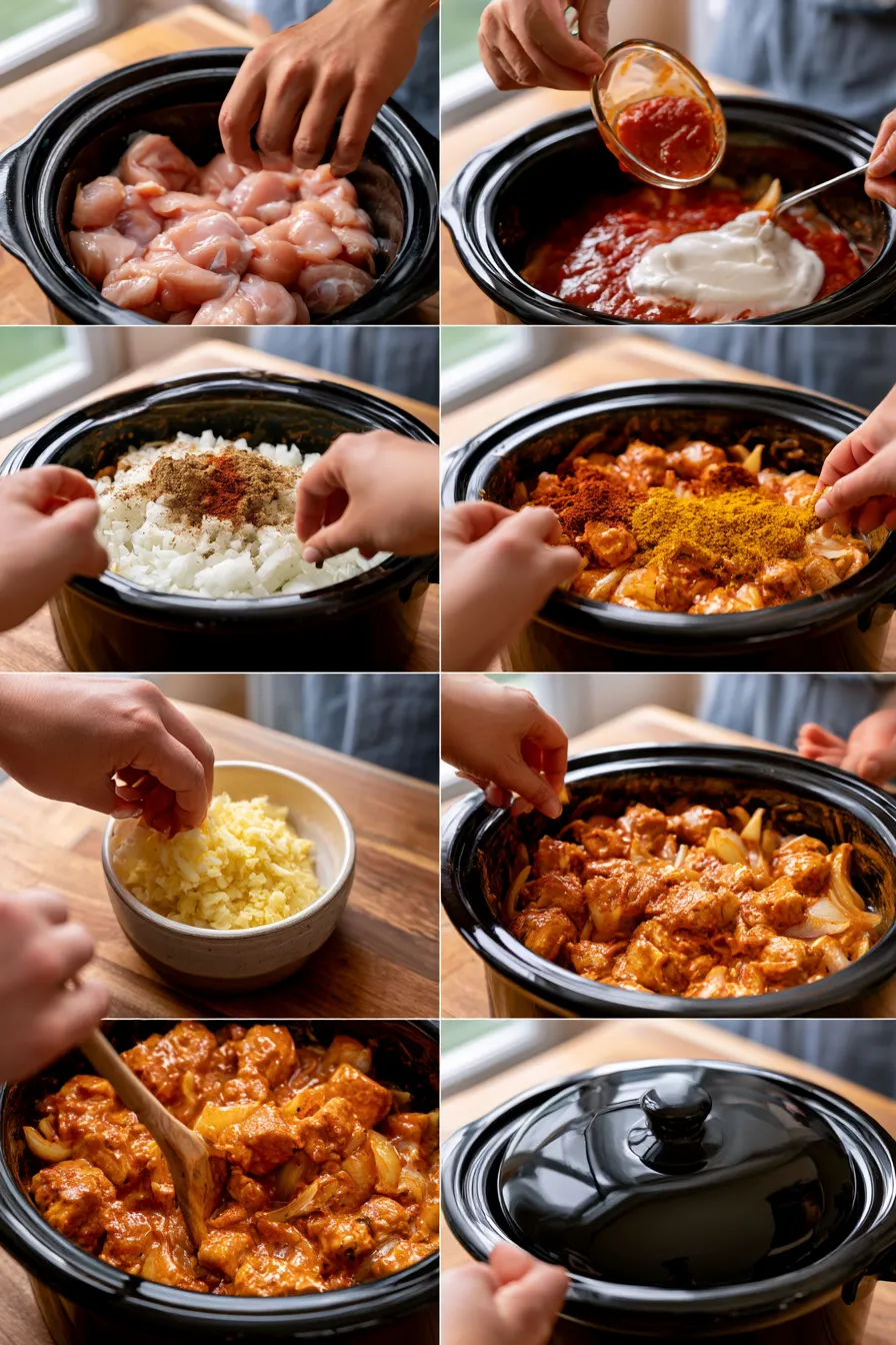 slow cooker indian butter chicken