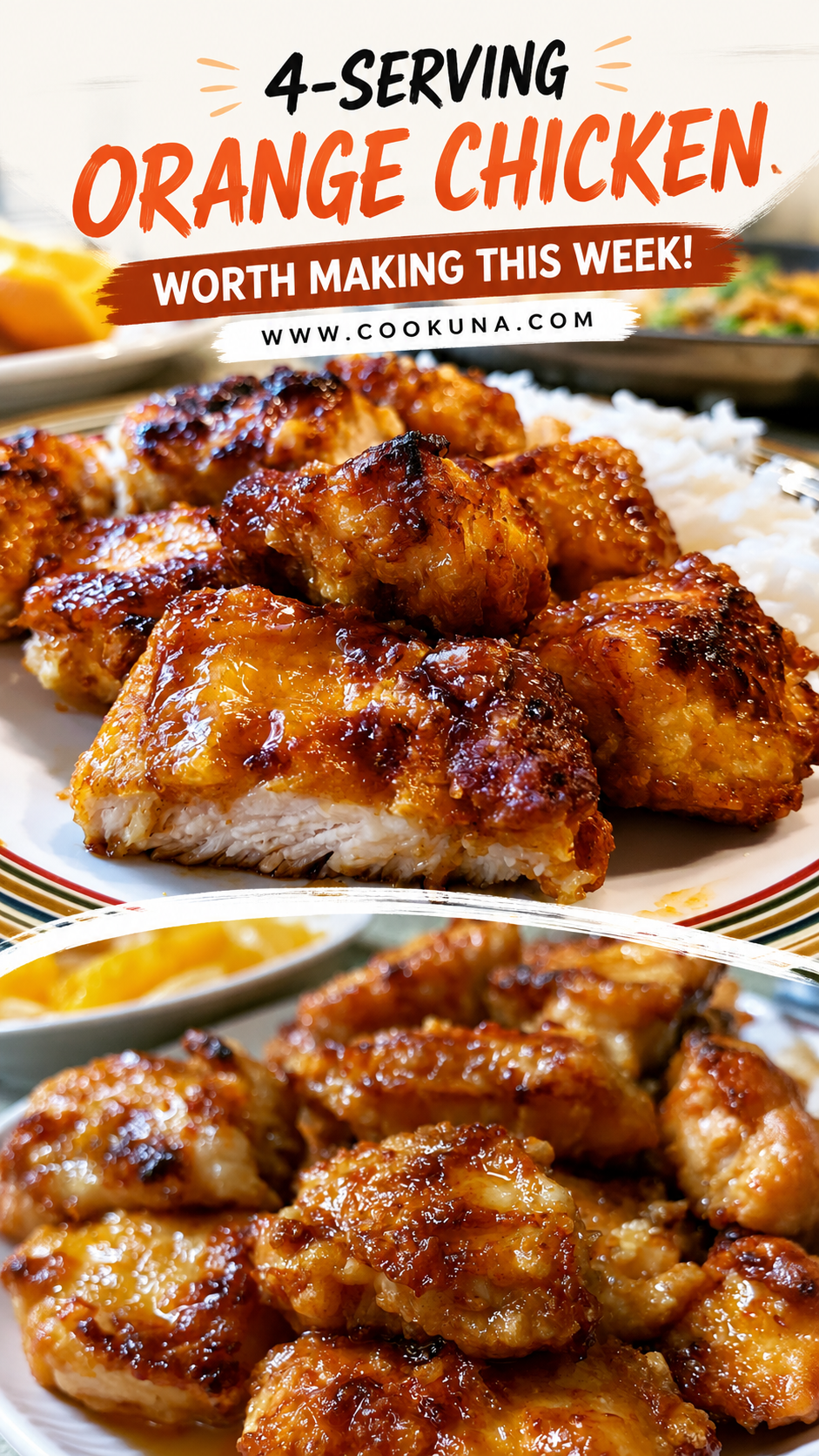 this orange chicken