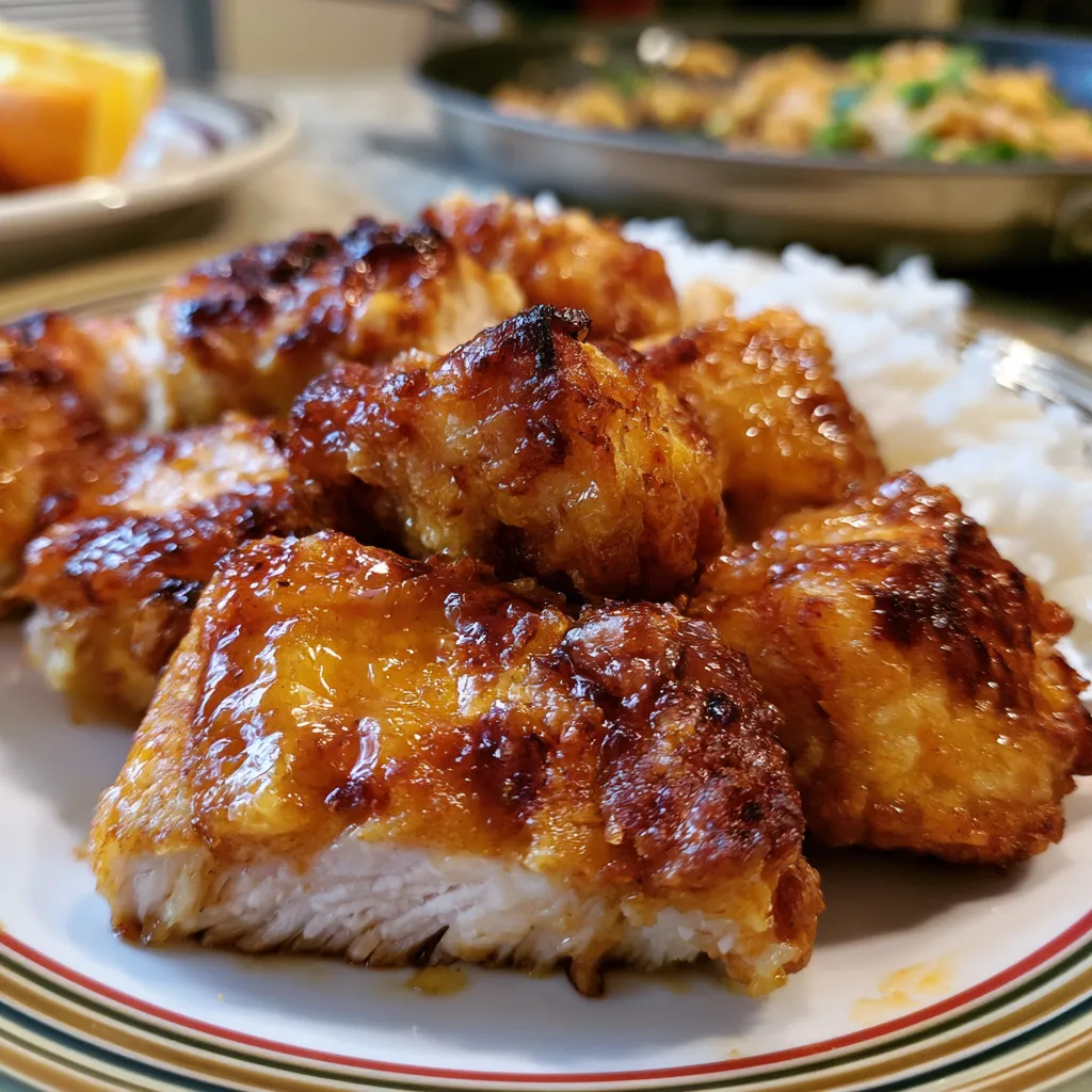 this orange chicken