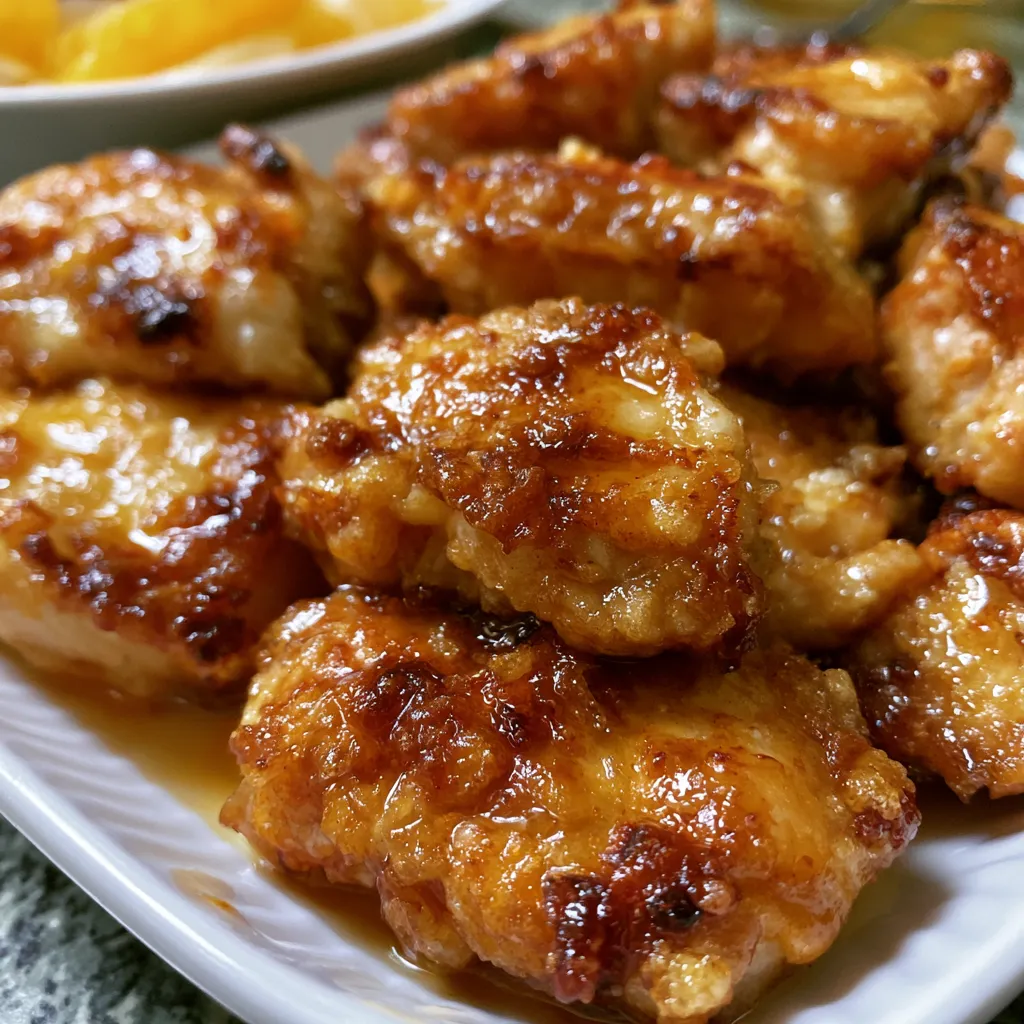 this orange chicken